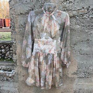 O.P.T. Lola Paradise Dress Summer Wuthering Heights Garden Party Fantasy Sz XS